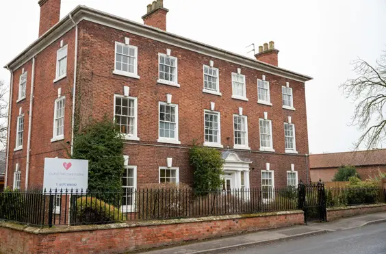 Lound Hall - outside view of care home